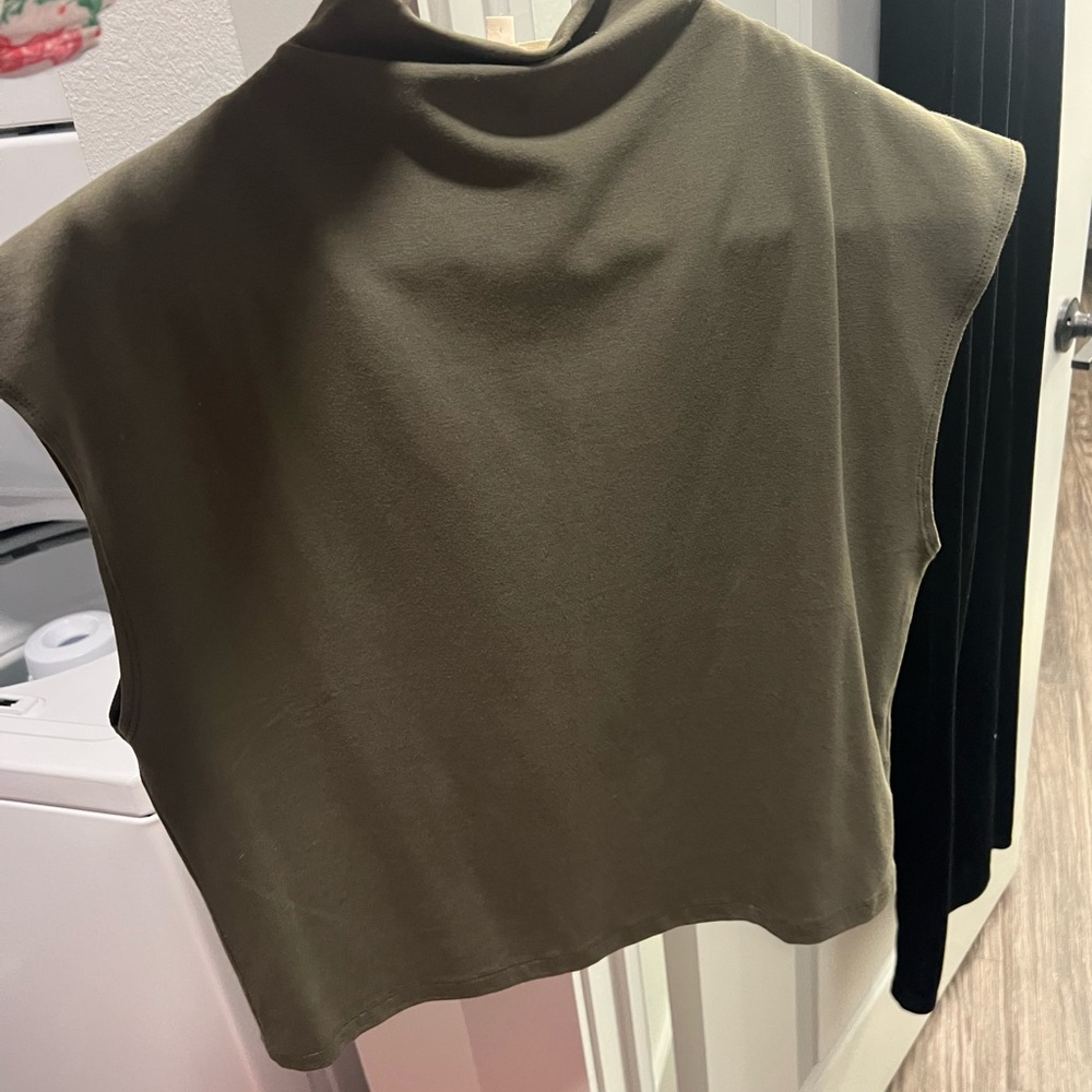 Olive Green Madewell Top